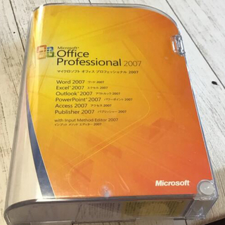 マイクロソフト(Microsoft)のMicrosoft Office 2007 Professional(その他)