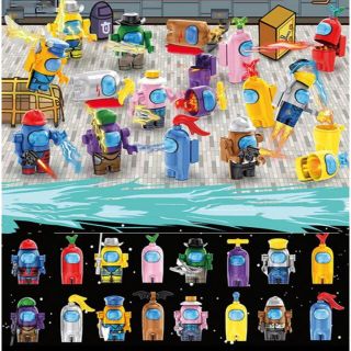 AMONG US アモングアス 16体セット フィギュア レゴ 互換品 LEGO