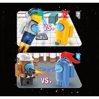 AMONG US アモングアス 16体セット フィギュア レゴ 互換品 LEGOの通販