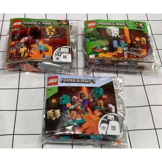 レゴ(Lego)のレゴ　マインクラフト　3点セット(積み木/ブロック)