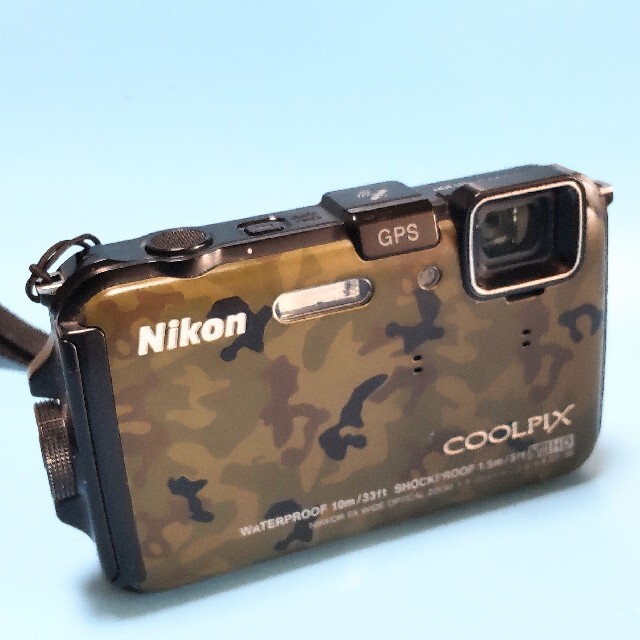 Nikon(ニコン)のNikon COOLPIX AW100【動作確認済】★防水耐衝撃★アウトドア スマホ/家電/カメラのカメラ(コンパクトデジタルカメラ)の商品写真