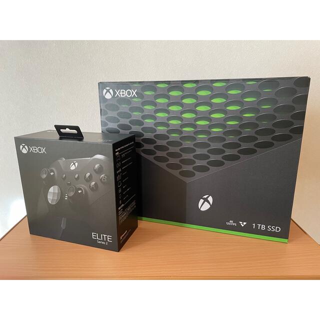 Xbox(エックスボックス)のXbox Series X + Xbox Elite Series 2 エンタメ/ホビーのゲームソフト/ゲーム機本体(家庭用ゲーム機本体)の商品写真