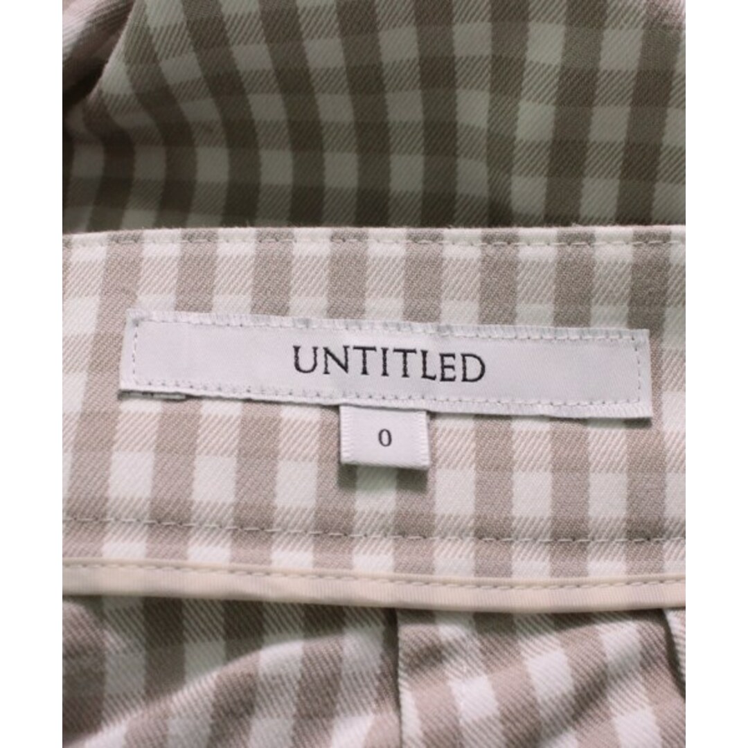 UNTITLED(アンタイトル)のUNTITLED パンツ（その他） 0(XS位) 【古着】【中古】 レディースのパンツ(その他)の商品写真
