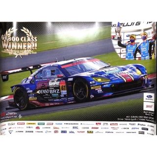 スバル(スバル)の12月までスバルsuperGT ポスター4枚セット　(印刷物)