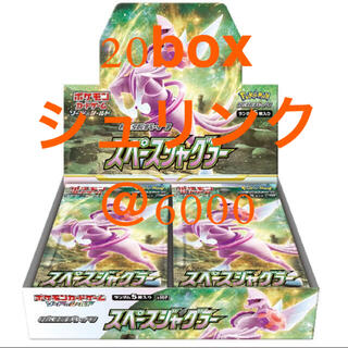 ポケモンカード スペースジャグラー シュリンク付き 20box(Box/デッキ/パック)