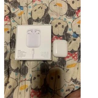Apple - 箱付き 完全正規品 APPLE AirPods イヤホン MMEF2J/Aの通販 by 