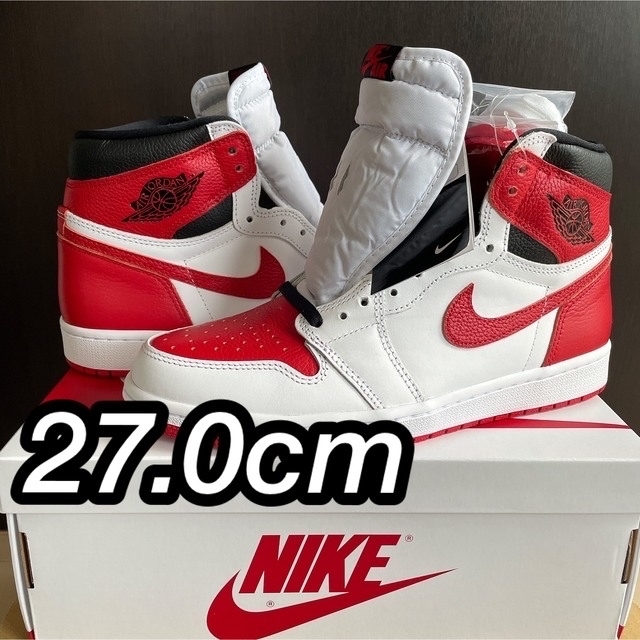 Nike Air Jordan1 High OG “Heritage” 27cmChicago