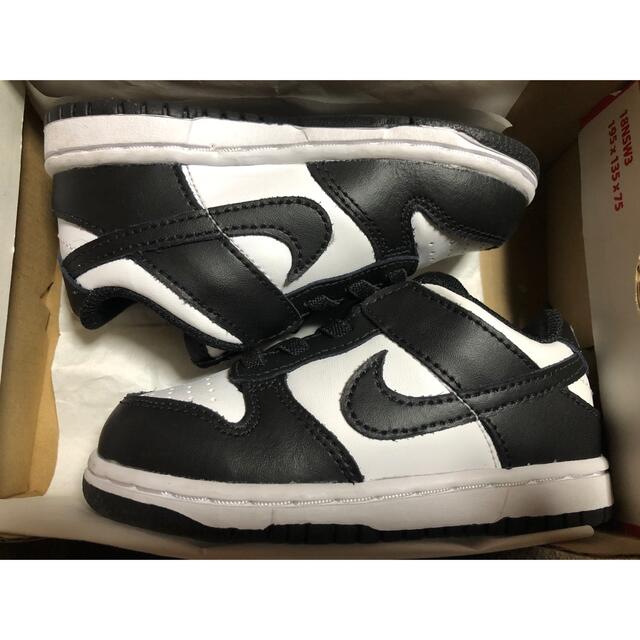 NIKE TD DUNK LOW White/Black PANDA 13