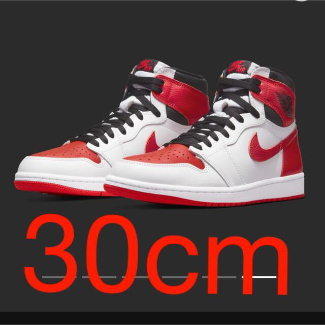 Nike Air Jordan 1 High OG "Heritage"30cm