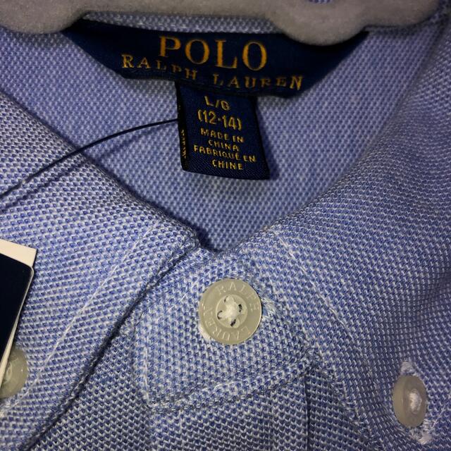 POLO RALPH LAUREN(ポロラルフローレン)のラルフローレン 12-14  シャツワンピース キッズ/ベビー/マタニティのキッズ服女の子用(90cm~)(ワンピース)の商品写真