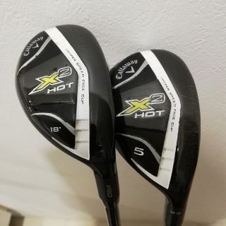 キャロウェイ(Callaway)のCallaway X2HOT UT 18°&25°　2本セット(クラブ)