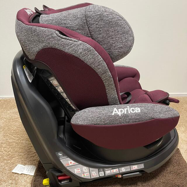 美品 アップリカ フラディア グロウ ISOFIX AC チャイルドシート 3