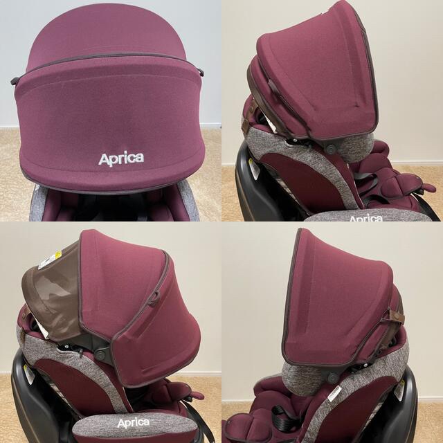 Aprica(アップリカ)の美品 アップリカ フラディア グロウ ISOFIX AC チャイルドシート キッズ/ベビー/マタニティの外出/移動用品(自動車用チャイルドシート本体)の商品写真