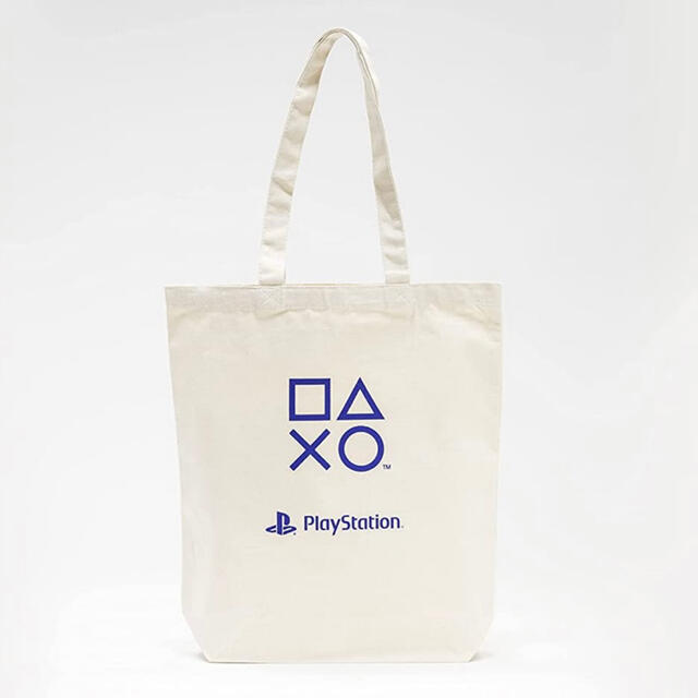 SONY(ソニー)のプレステ5 トートバッグ マフラータオル エコバッグ PS5 Amazon限定 エンタメ/ホビーのゲームソフト/ゲーム機本体(その他)の商品写真