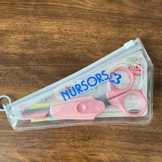 NURSORS＋ ナースハサミ ピンクストラップ付き(はさみ/カッター)