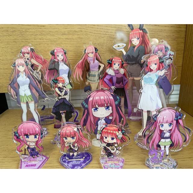 五等分の花嫁 ニ乃 アクリルスタンド アクスタ セット まとめ売り | フリマアプリ ラクマ