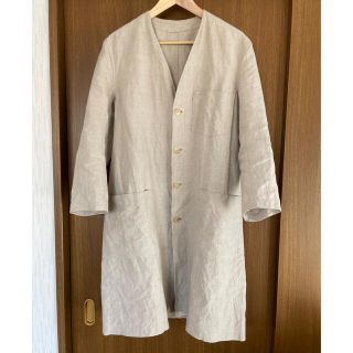 アーツアンドサイエンス(ARTS&SCIENCE)のarts&science V neck work coat(スプリングコート)