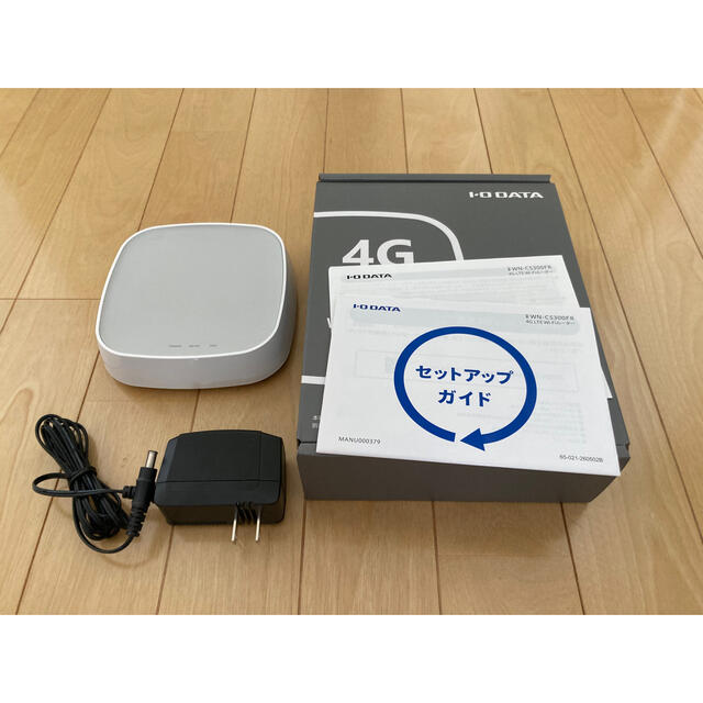 I・O DATA SIMフリー4G/LTEルーター WN-CS300FR I・O DATA SIMフリー4G/LTEルーター WN-CS300FR