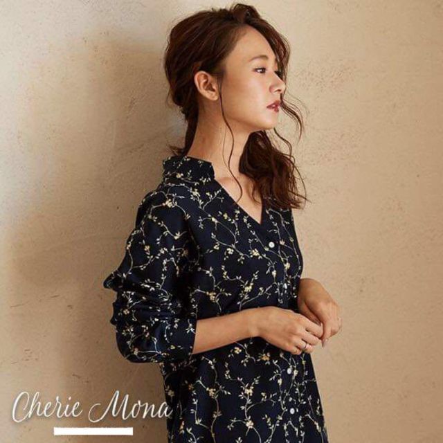 Cherie Mona 花柄シャツ 女性 春服 夏服 かわいい | nouvdemay.com