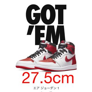 nike ナイキ　jordan1 ジョーダン1 heritage ヘリテージ(スニーカー)