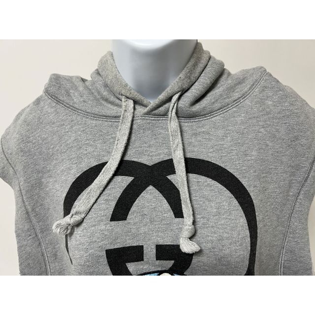 GUCCI - グッチ メンズ ドラえもん パーカー ノースリーブ M GUCCI - グッチ メンズ ドラえもん パーカー ノースリーブ M