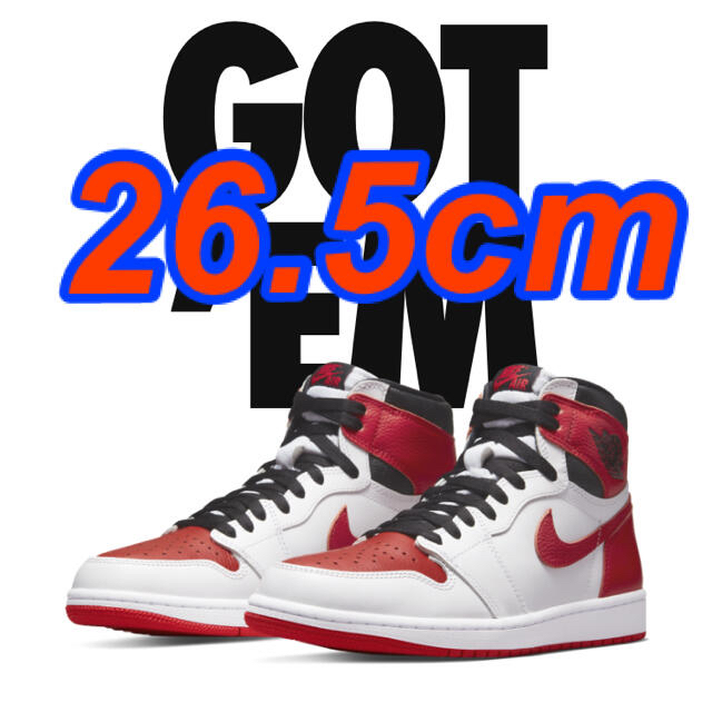 Air Jordan 1 High OG Heritage 26.5cm