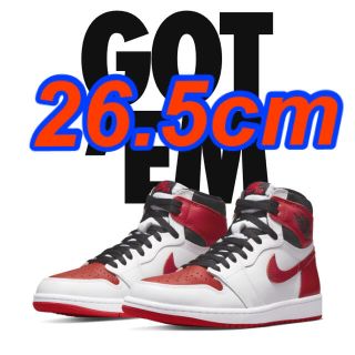 ナイキ(NIKE)のAir Jordan 1 High OG Heritage 26.5cm(スニーカー)