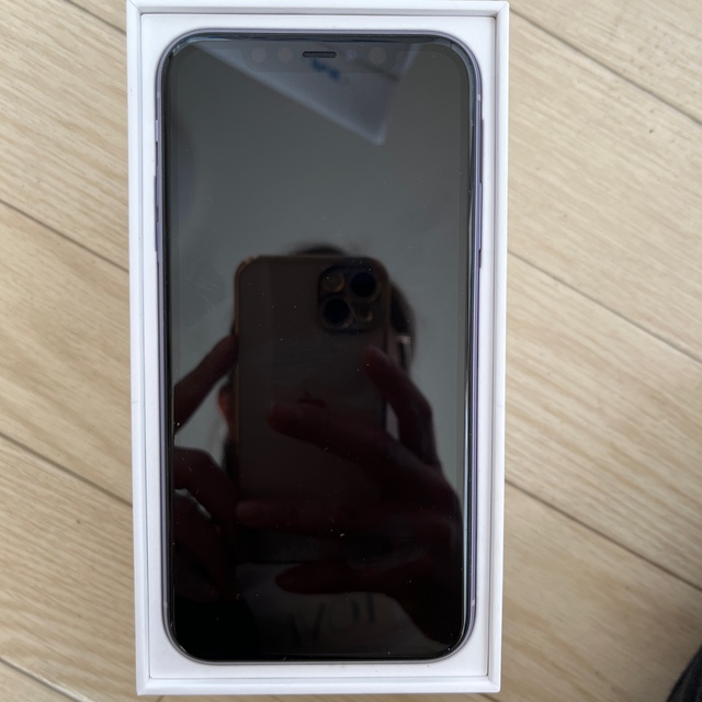 アップル iPhone11 128GB パープル soft bank アップル iPhone11 128GB パープル soft bank