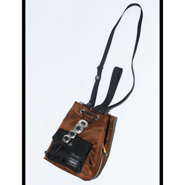 TOGA - 【新品】TOGA × PORTER ショルダーバッグ ブラウン 22ss TOGA - 【新品】TOGA × PORTER ショルダーバッグ ブラウン 22ss