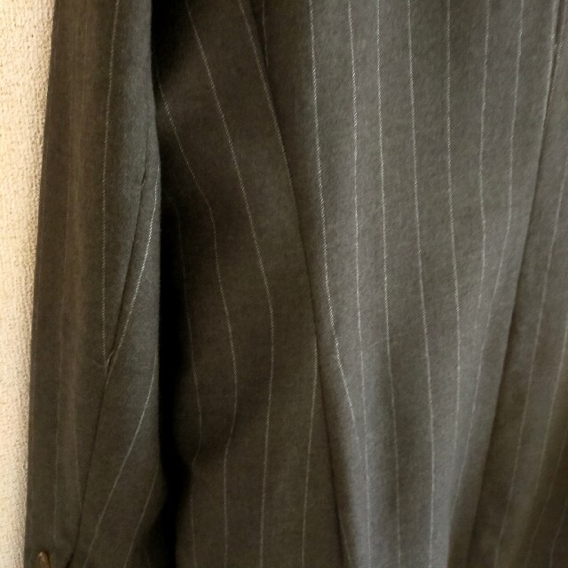Ralph Lauren(ラルフローレン)のローレンラルフローレン レディース　ダブルテーラードジャケット　グレー　2XL レディースのジャケット/アウター(テーラードジャケット)の商品写真