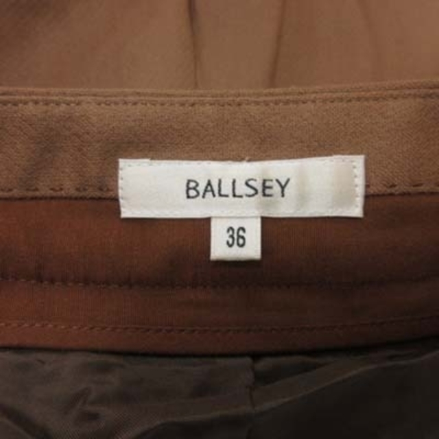 Ballsey(ボールジィ)のボールジー トゥモローランド パンツ キュロット ウール 36 茶 ブラウン  レディースのパンツ(キュロット)の商品写真