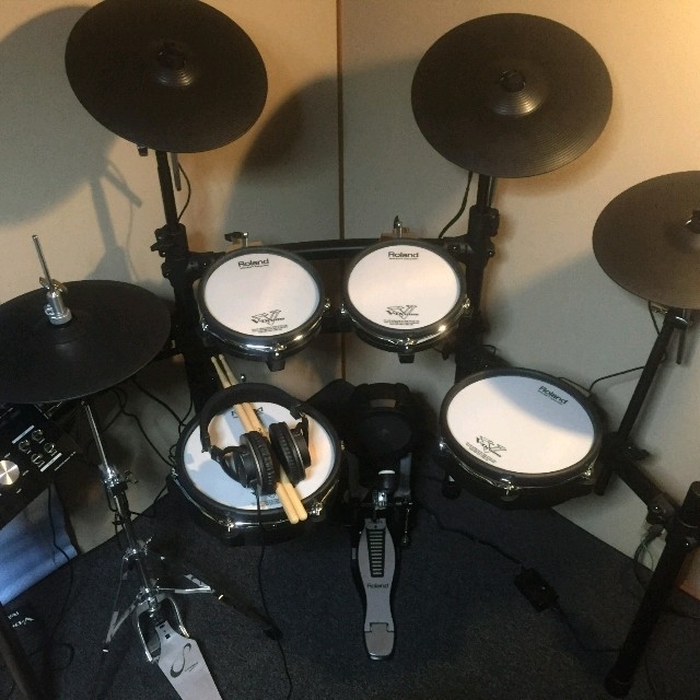 Roland(ローランド)の（新品購入から1年未満）（おまけ付き）ローランド電子ドラムTD-25KV-S 楽器のドラム(電子ドラム)の商品写真