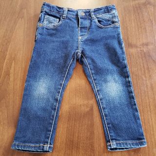 ザラキッズ(ZARA KIDS)のZARA ジーンズ(濃いめの青)　86cm(パンツ)