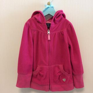 ギャップキッズ(GAP Kids)のギャップキッズ フード付きフリースパーカー110㎝ 汚れありのため格安♡(ジャケット/上着)