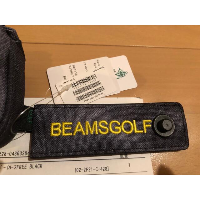 BEAMS(ビームス)のビームスゴルフ　パターカバー  ストーンウォッシュ 新品 スポーツ/アウトドアのゴルフ(バッグ)の商品写真