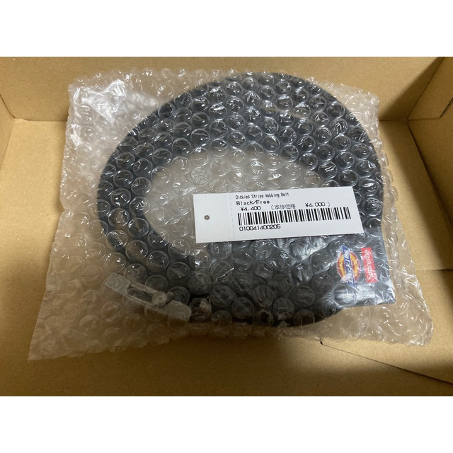 新品未使用Supreme Dickies Stripe Webbing Belt