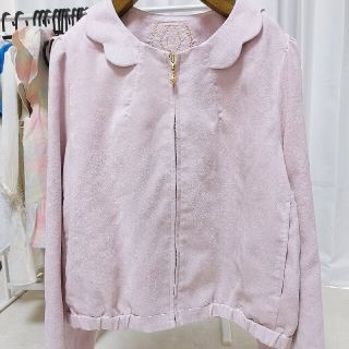 フランシュリッペ(franche lippee)の春ジャケット(ノーカラージャケット)