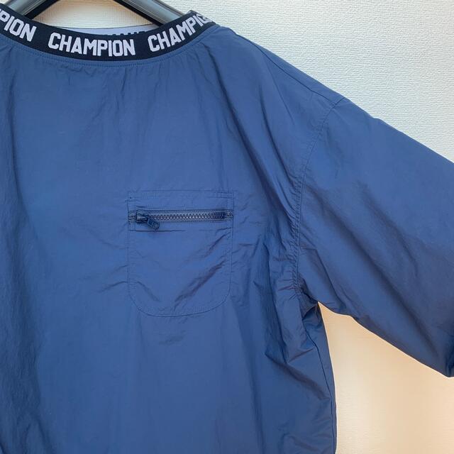 Champion(チャンピオン)のひろ様専用‼️新品チャンピオン薄手ネイビースニードM スポーツ/アウトドアのゴルフ(ウエア)の商品写真