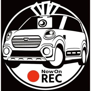 ダイハツ(ダイハツ)のダイハツ　キャスト　アクティバ　ドラレコ　ドライブレコーダー　ステッカー(車外アクセサリ)