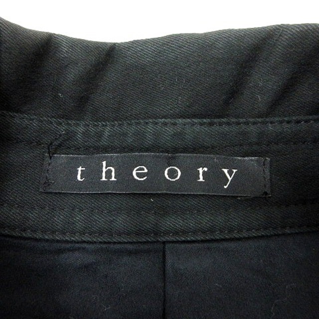 theory(セオリー)のセオリー theory テーラードジャケット 38 黒 ブラック /MN メンズのジャケット/アウター(テーラードジャケット)の商品写真