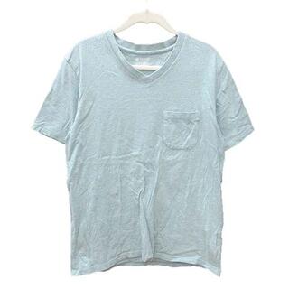 ナノユニバース Tシャツ・カットソー(メンズ)（ブルー・ネイビー/青色 