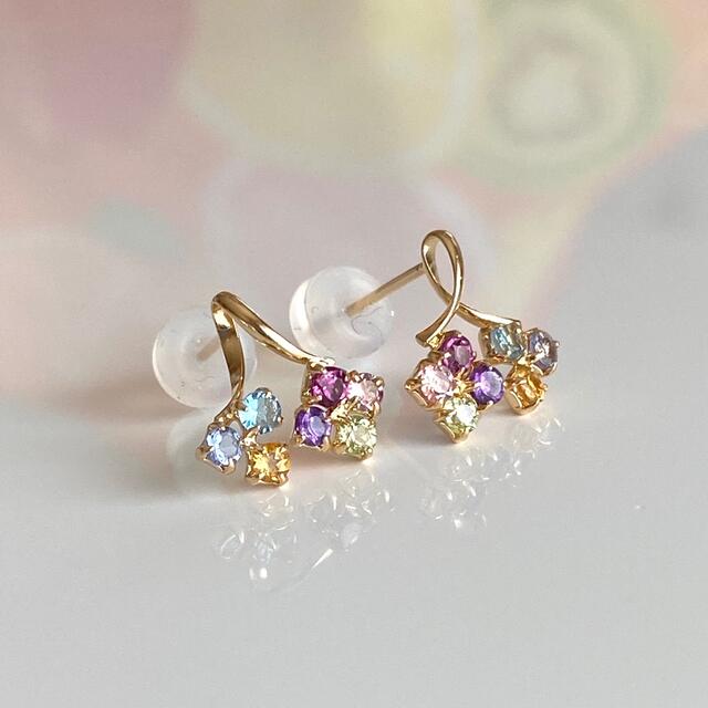 シリコンキ 新品 ピアス 18金の通販 by ナチュレル |ラクマ k18