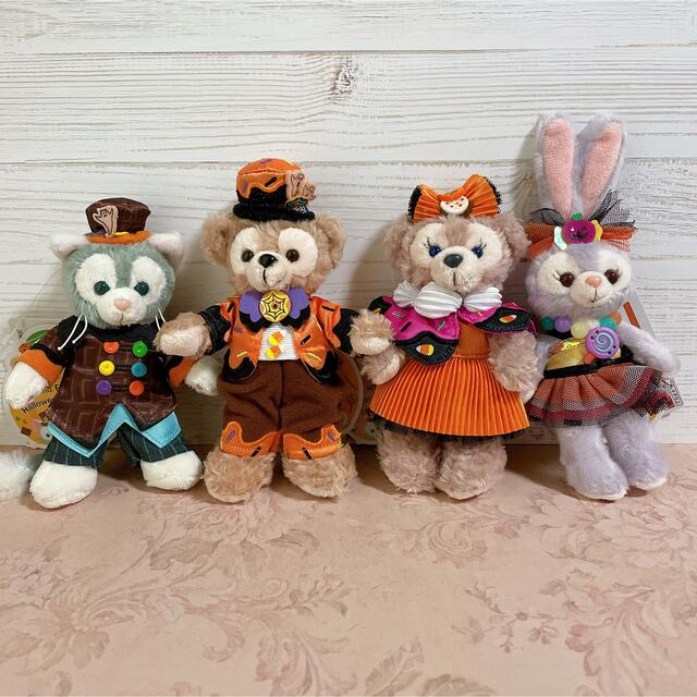 ぬいぐるみバッジ ハロウィンパーティ 4体セット☆シェリーメイ