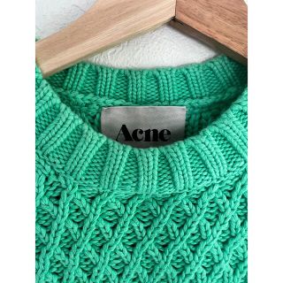 アクネ(ACNE)のacne アクネ　コットン　ケーブルニット　ざっくりニット(ニット/セーター)