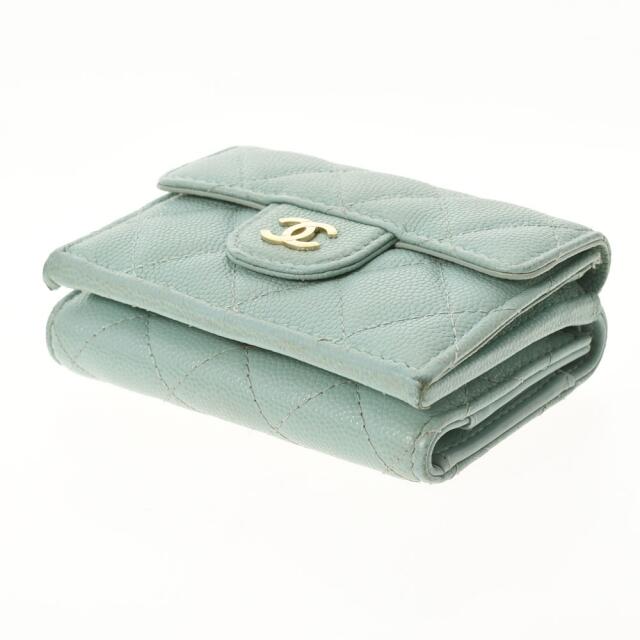 CHANEL - シャネル マトラッセ コインカードケース 三つ折り財布