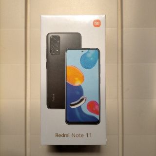 アンドロイド(ANDROID)のXiaomi Redmi note 11 スターブルー 新品未開封品です☆(スマートフォン本体)