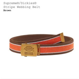 シュプリーム(Supreme)のSupreme®/Dickies® Stripe Webbing Belt(ベルト)