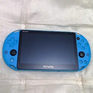 プレイステーションヴィータ(PlayStation Vita)のpsvita 2000 本体 アクアブルー(携帯用ゲーム機本体)