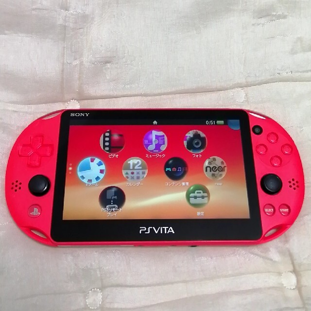 PlayStation Vita - psvita 2000 本体 ネオンオレンジの通販 by トイ