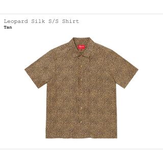 Supreme Leopard Silk S/S Shirt Sサイズ